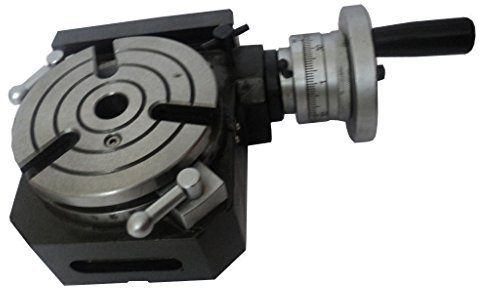 Table rotative horizontale verticale HV4 Ø 110 mm - 3 emplacements pour fraiseuse