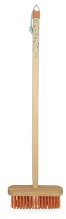 Janod - Large wooden garden broom for children aged 3 and up - Height 73 cm - For gardening and outdoor activities - From 3 years old