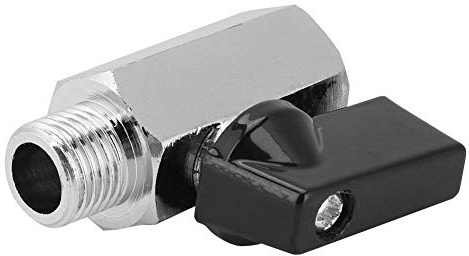 Wasserkühlventil,Bewinner G1/4 Gewindekühlventile Wasser Kugelhahn,Wasserverschraubung für Computer Wasserkühlungssysteme mit präzisem Schraubengewinde/Griffdesign