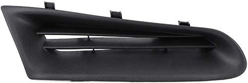 Grille de calandre pare-chocs noire droite | Installation facile & qualité OEM | Compatible avec Renault Clio 3 III | FINAO AUTOPARTS