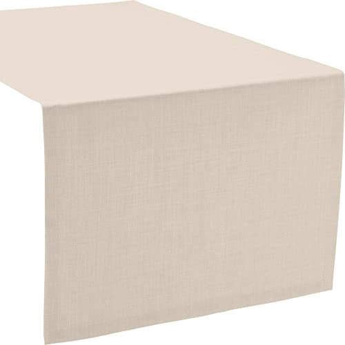 Sander Tischläufer Loft fleckabweisend Sand Größe 40x100 cm