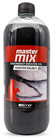 Tandem Baits Master Mix Groundbait Booster XXL Monster Halibut karp lockande bete karp fiske bete för stor fisk fiske karp tillbehör professionell & hobby fiskare fiskefoder 1000 ml