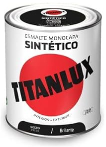 Titanlux Esmalte Sintético Brillante Negro 750 ml