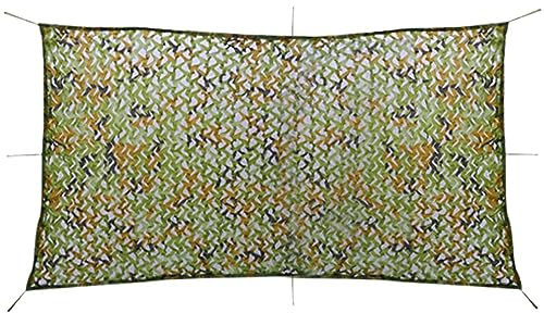 GuyAna Tarnnetz mit Aufbewahrungsbeutel 4 x 8 m Camouflage Pfeilfangnetz