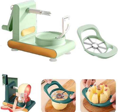 Outinget Peeler Apple Peeler Essential Multi-Fruit Peeler for Home Multifunctional Vegetable and Fruit Peeler for Potatoes, Apples, Oranges