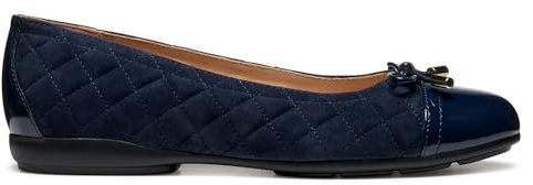 Geox Donne D Annytah Ballet Flat, Blu, 41 EU