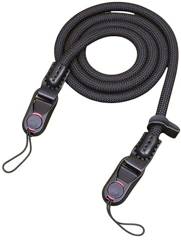 Alriedy Sangle d'appareil photo, fermeture rapide, design Peak, bandoulière pour appareil photo reflex numérique et appareil photo compact, sangle universelle pour appareil photo Canon, Sony,