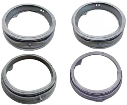 Tvättmaskinstillbehör，Kompatibla For LG, 4986EN1001 MDS55242601/2 4986EN1003 MDS63939301 Trumtvättmaskin Dörrtätning Gummipackning(4986EN1001)