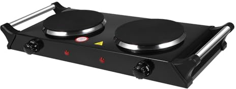Uonlytech Electric Induction Cooker Dual Burner Portable Stove for Versatile Cooking Quick Heating Even Induction for Tea More