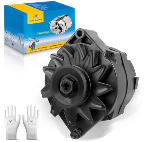 Ezexpreze 120A Upgraded 1 Wire GM Alternator New Self Exciting High Output 10SI SBC BBC for Chevy ADR0335 334-2114 ADR0325 7127-SE105 400-12340 20-102-7