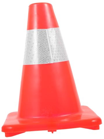 MAGICLULU Cono Stradale Riflettente Per Vialetti Cono Sicurezza Per Esterni Per Parcheggi e Allenamento