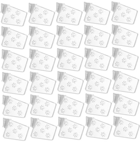 ANDRESLAD 40pcs Adjustable Plastic Fridge Separators Refrigerator Organizer Dividers Expandable Drawer Dividers for Kitchen Pantry and Freezer Storage