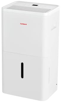 Corberó – Deshumidificador | CDG30 | Capacidad 30 L/Día | Depósito 6,5 L | Drenaje Continuo | Apagado Automático | Refrigerante Ecológico R290 | Bajo Consumo | Color Blanco