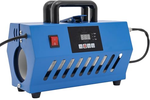 GGbaony Prensa para sublimación, 500 W, 60-220 °C | Polea de alto rendimiento, polipasto manual para garaje, taller y almacén