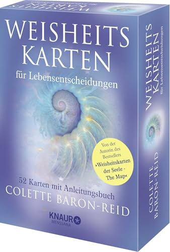 Weisheitskarten für Lebensentscheidungen: 52 Karten mit Anleitungsbuch