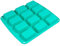 webake Brownie Baking Tray Silicone Mini Bread Loaf Tins Rectangular Cake Moulds for Brownie, Cheesecake, Mini Cake, 30 x 25.4 x 2.5 cm