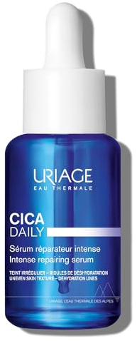 Uriage Cica-Daily Siero Riparatore Intensivo con Centella Asiatica, Acido Ialuronico e Vitamina B5 - Ripara e protegge dalle aggressioni quotidiane - Non profumato