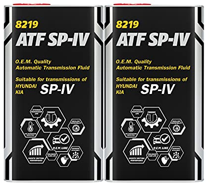 2 x4 Liter, MANNOL 8219 ATF SP-IV 6G Hyund Getriebeöl