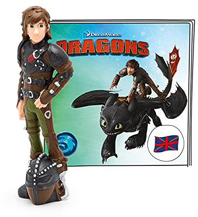 tonies Audio Character for Toniebox, How To Train Your Dragon, Audio Book Story Collection for Children for Use with Toniebox Music Player (Sold Separately)