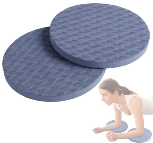 J U H U T O N G 2 Pcs Yoga Knee Pads Yoga Knee Pad Cushion Anti Slip Yoga Kneeling Pad Yoga Mat Pilates Excercise Sports Balance Cushions for Protecting Knee Ankle Elbow Wrist Hand (Blue)