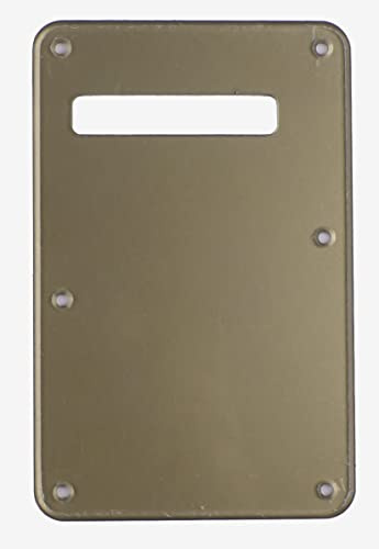 Gitarrenteil für Fender Stratocaster Gitarre Backplate Gitarre Pickguard (1-lagig Acryl Gold)