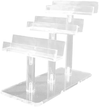 Brillenständer | Transparenter gestufter Präsentationsständer aus Acryl – Sonnenbrillenständer, Brillenständer für Zuhause, Schlafzimmer, Einkaufszentrum