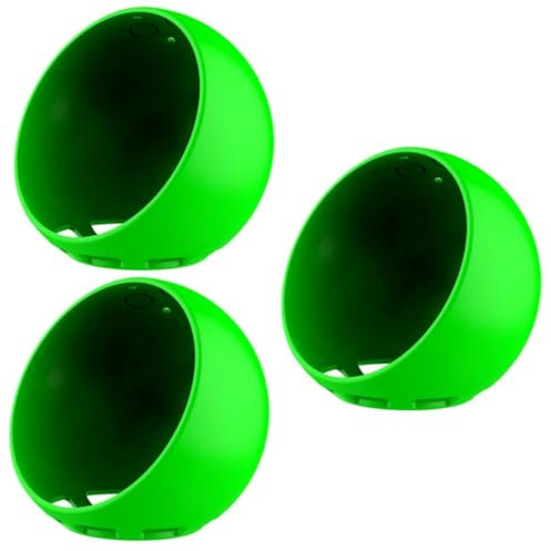 jojofuny 3pcs Silicone Protective Case Cover for Echo Green and Flexible Silicone Material Washable and Easy to Clean for Device Scratch Prevention
