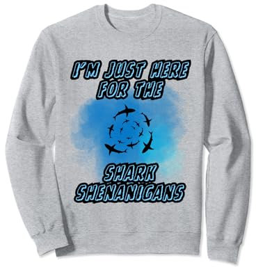 Tauchen mit Haien Haitauchen Haitaucher shark diving Sweatshirt