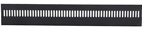 Aquarium Weir Comb, Aquarium Overflow Kam, Fiskburk Weir Comb, 320 mm längd Svart Aquarium Fish Tank Weir Overflow Comb Avtagbar marin sump
