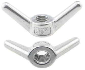 Ecrou à Ailes à Main 1/2/5 pièces M6 M8 M10 M12 Écrou Papillon en Acier Inoxydable 304 Écrou à Vis à Grande Oreille(M20 1pcs)