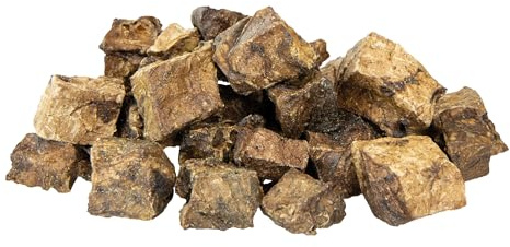 Schecker Hundeleckerli - Ziegen Lungenwürfel - Lunge von der Ziege, Dörrfleisch, fettarm, hypoallergen - Nicht zu hart - 200g