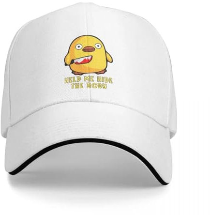 Lomvieal Canard avec couteau casquette de baseball rétro drôle Meme Sandwich chapeau unisexe réglable activités papa, T-247878, Taille unique