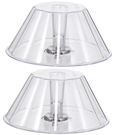 Homoyoyo 2 Piezas de Recipiente de Aceite de Plástico para Campana Extractora, Fácil de Instalar y Desmontar, Accesorio Práctico para Cocina