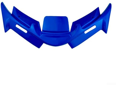Axorafow Upgrade Fairing Winglet Motorcycle Wind-resistant Abs (2021–2022) – R15 Aerodynamic Wing Front Deflector Stylish Body Kit Spoiler(Blue)