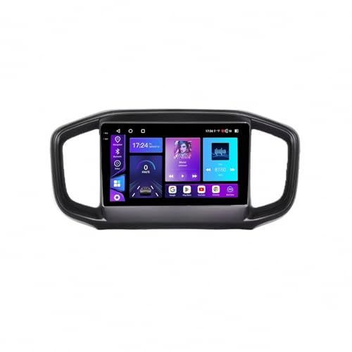 Carplay-Skärm för Fiat Strada 2020 2021 2022 Röststyrning, Gps-Navigering, Med Kamera, Dashcam, Wifi, Bluetooth Bilradio Stereo Gps Navi, 4 Kärna 2G＋32G