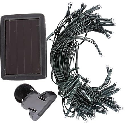 Kingavon Solar Parasol Lights, Green, 72-Piece