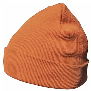 DonDon vintermössa mössa varm klassisk design modern och mjuk orangebrun