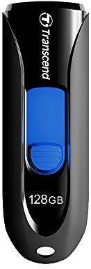 Transcend 128GB JetFlash 790 USB 1 Gen 1 Flash-Laufwerk (USB-Stick) Schwarz mit Frustration-Free-Verpackung - TS128GJF790KBE