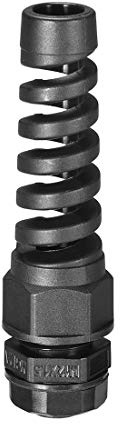 sourcing map M12 Cable Gland Waterproof IP68 Nylon Joint Adjustable Locknut with Strain Relief for 4.5-7.8mm Dia Wire