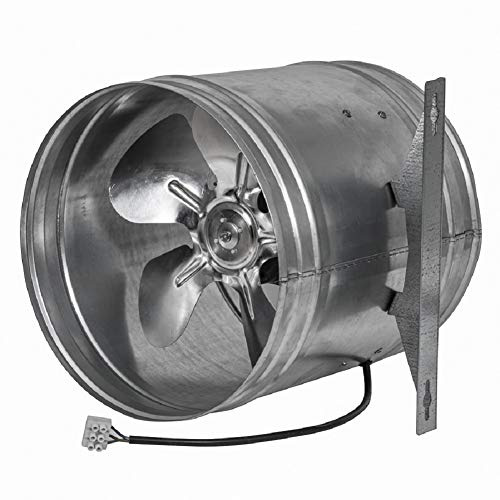 Ø 315mm Extracteur d'air Industriel - Ventilateur Axial Tubulaire en Métal - Galvanisé