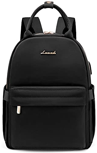 LOVEVOOK Kleiner Rucksack Damen Klein Cityrucksack Handtasche 2 in 1 Wasserdicht Tagesrucksack Mini Backpack Women Elegant Casual Daypack für Reise Freizeit Einkauf Arbeit