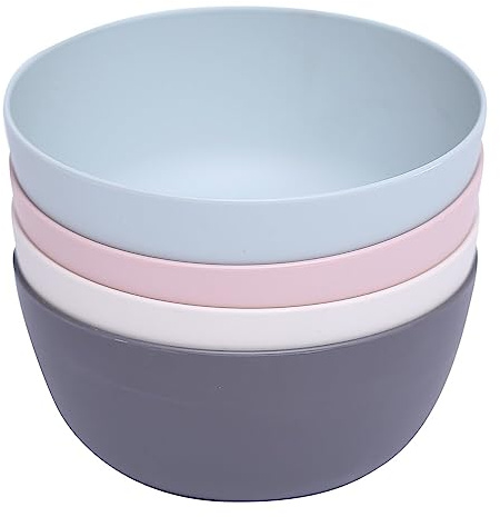 InCasa Lot de 4 bols en PLA