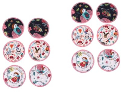 ibasenice 12 Pz Pettorali Cuscinetti Per in Cotone Reggiseno Premaman Coppette Assorbilatte Lavabili Reggiseno in Cotone o Imbottito Gestante Biologico Poliestere