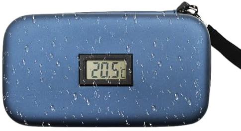 Bolsa enfriadora de medicamentos - Enfriador de medicamentos para diabéticos, Estuche de viaje para enfriador de insulina | Bolsa de enfriamiento aislada portátil con pantalla digital LCD y monitoreo