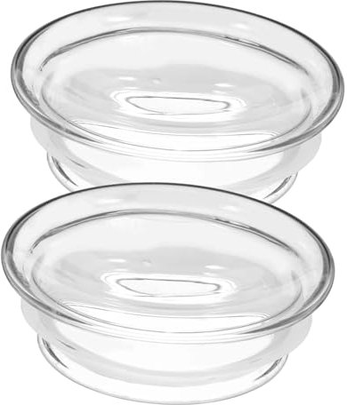 PAMINGONO Glass Water Pitcher Lid 2pcs Sturdy Stainless Steel Wood Replacement Covers for Water Jug Coolers