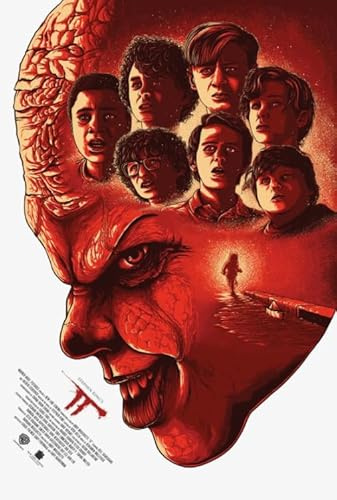 CYQFEZ Jigsaw Puzzle 1000 Pieces Poster Of Horror Film Stephen.King Wooden Puzzle Home Stress Relieving Game Kz157Wp