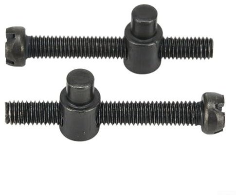2 piezas de repuesto de motosierra tensor ajustador, tornillo de ajuste del tensor de cadena de barra para motosierra eléctrica 405, fácil instalación