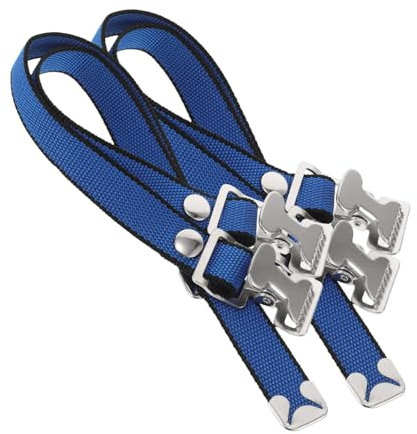 Kisangel 2stücke Verstellbare Trockenbau-stelzengurte Ersatzteil-fußbandgurte Nylon-beinfixierungsband Für Heimwerker Stabile Fußbindung Schnelle Installation