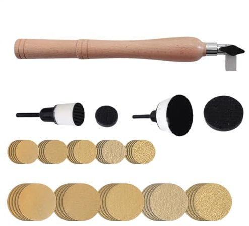 Levigatrice a, kit di dischi abrasivi a, strumenti per