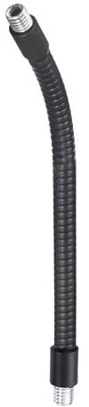 Awclub 150mm Flexible Gooseneck Tubing, 3/8-16 Male to Male Thread Universal Arm Gooseneck Extension Holder for Microphone, Tripod Phone, Camera, LED Video Lights